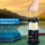 Camping Lantern, Ultra Bright COB Collapsible Portable Lamp 4 Pack - kasonicdeal