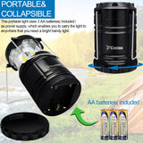 Camping Lantern, Ultra Bright COB Collapsible Portable Lamp 4 Pack - kasonicdeal