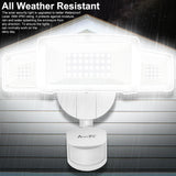 LED Motion Sensor Lights Outdoor - White - kasonicdeal