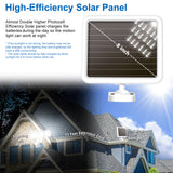 LED Solar Lights Outdoor - White - kasonicdeal