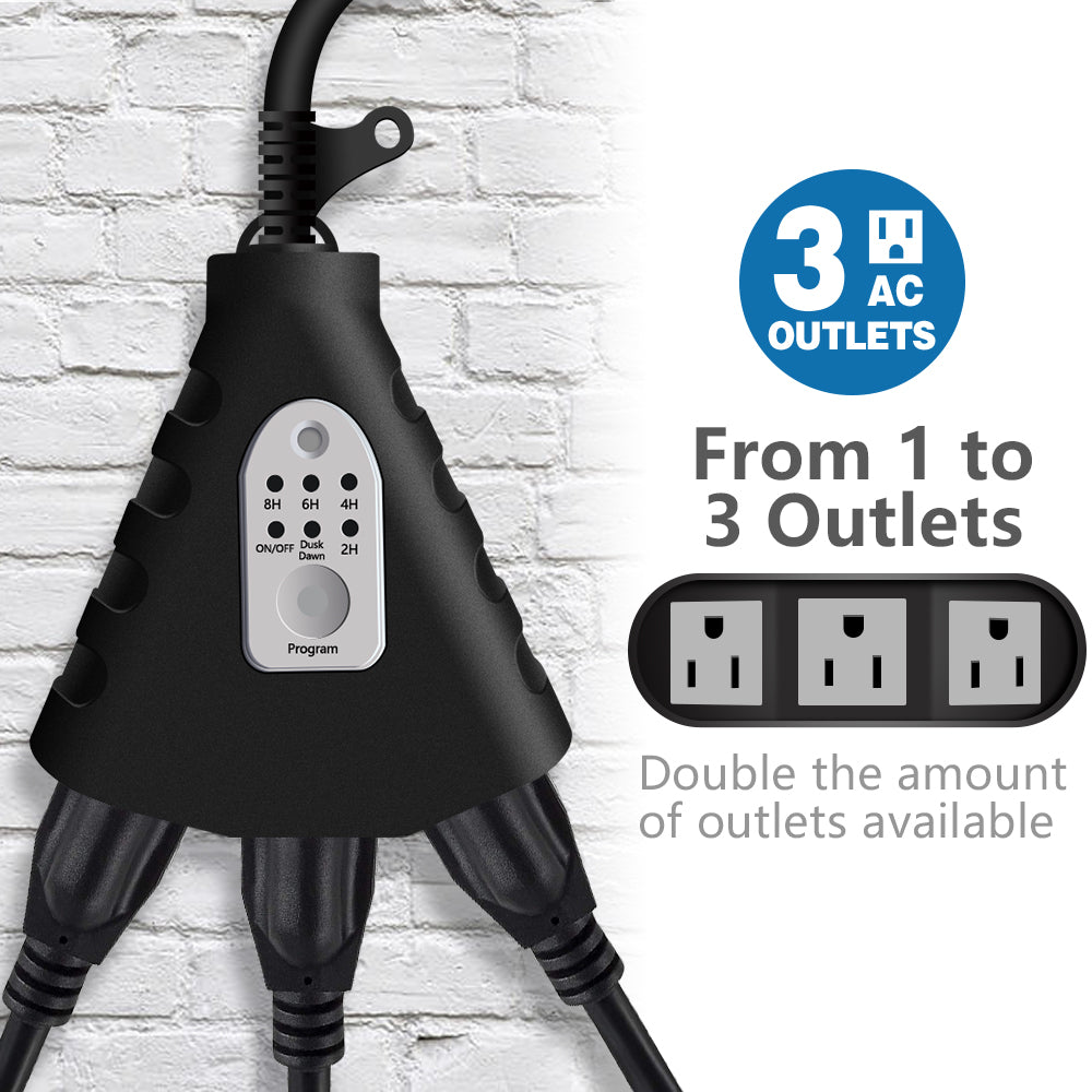 Remote Control Outlet Switch, Wireless On Off Power Plug 1800W